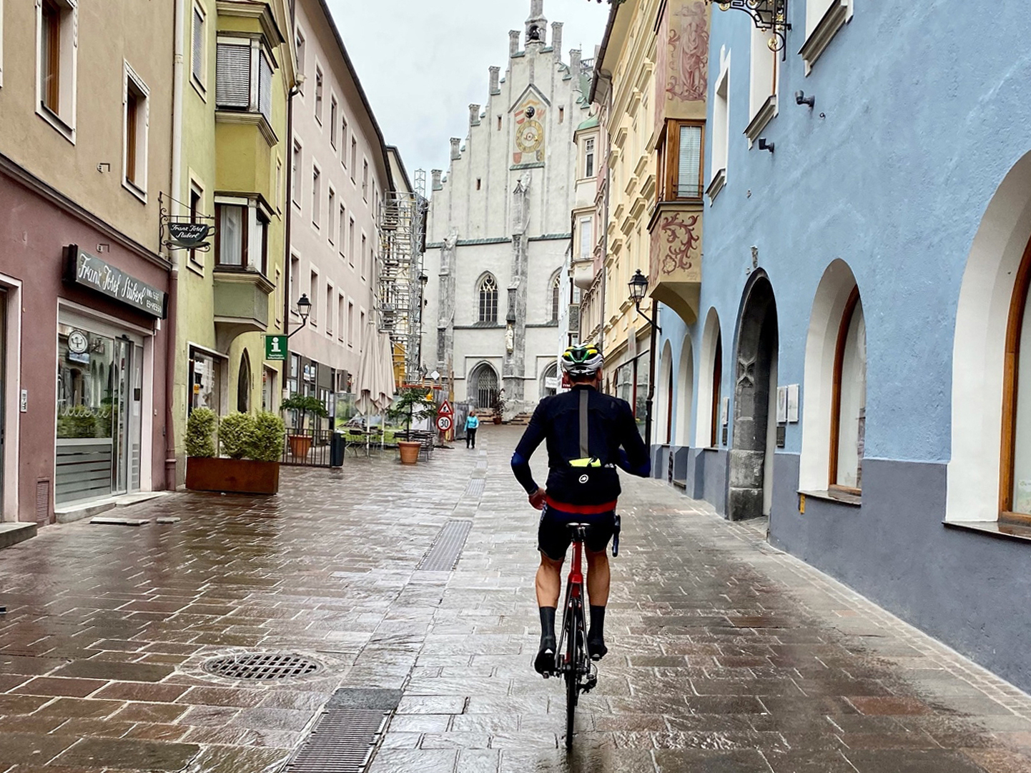 Riding in Austria Rain